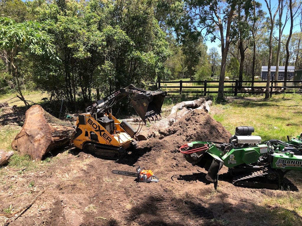 Aaron’s stump grinding and excavation
