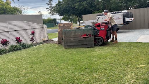 Rapid Stump Grinding — Customer photo
