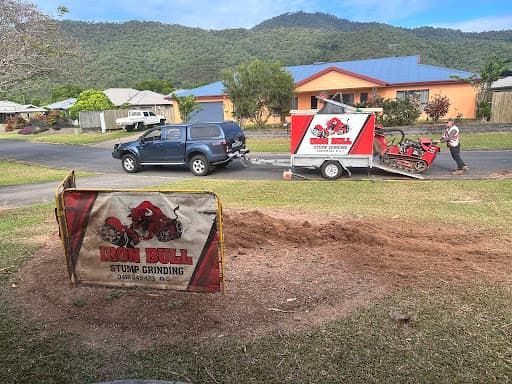Iron Bull Stump Grinding — Customer photo
